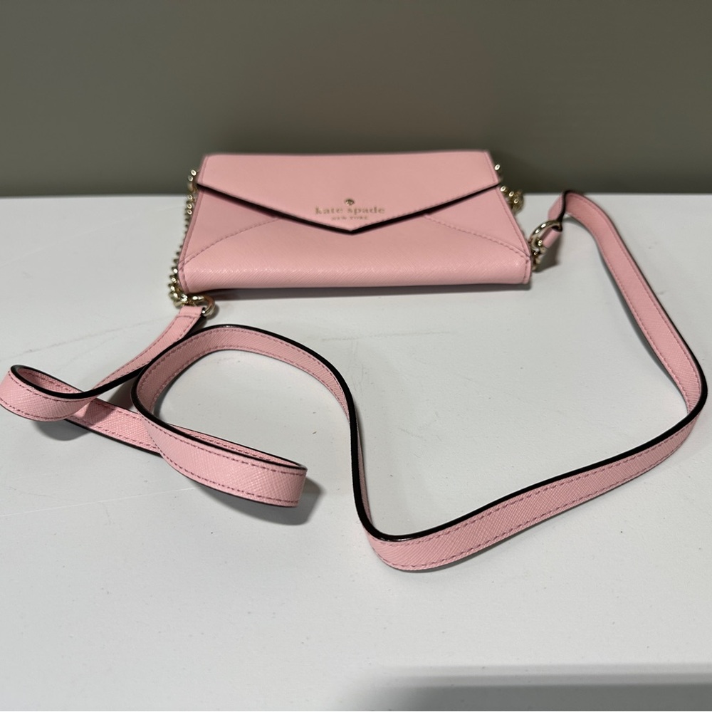 Kate Spade Pink Leather Envelope crossbody bag - Picture 10 of 10